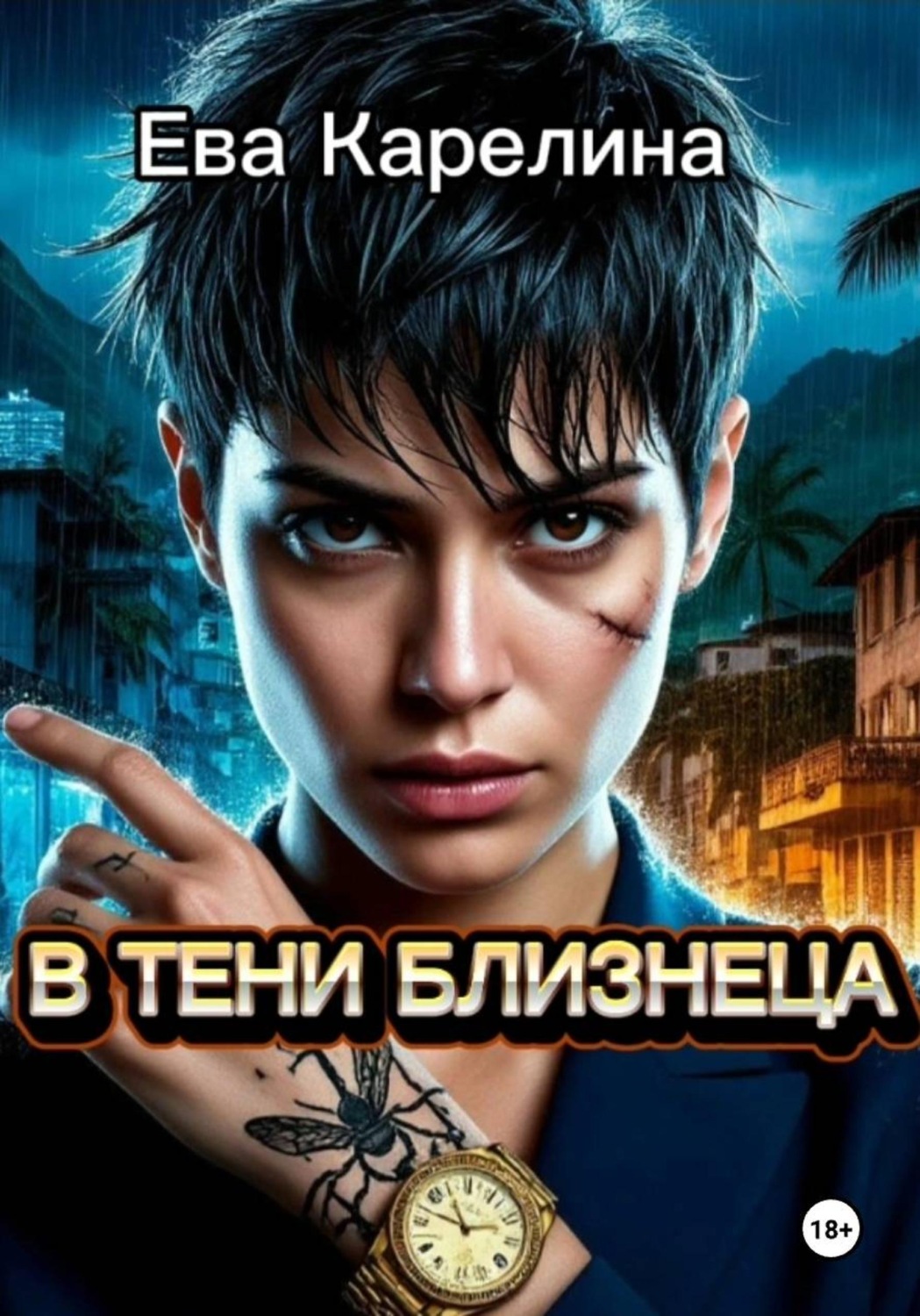 Обложка книги «В тени близнеца»