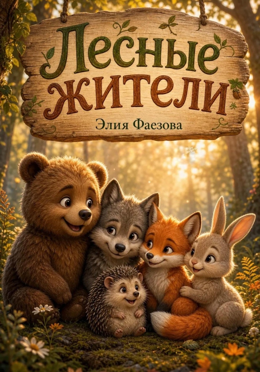 Обложка книги «Лесные жители»