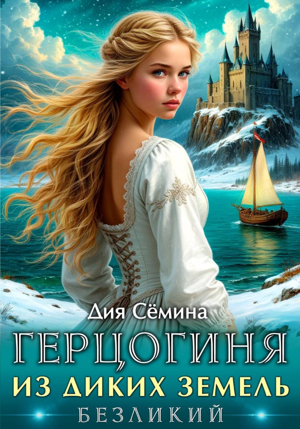 Обложка книги «Герцогиня из диких земель. Безликий»