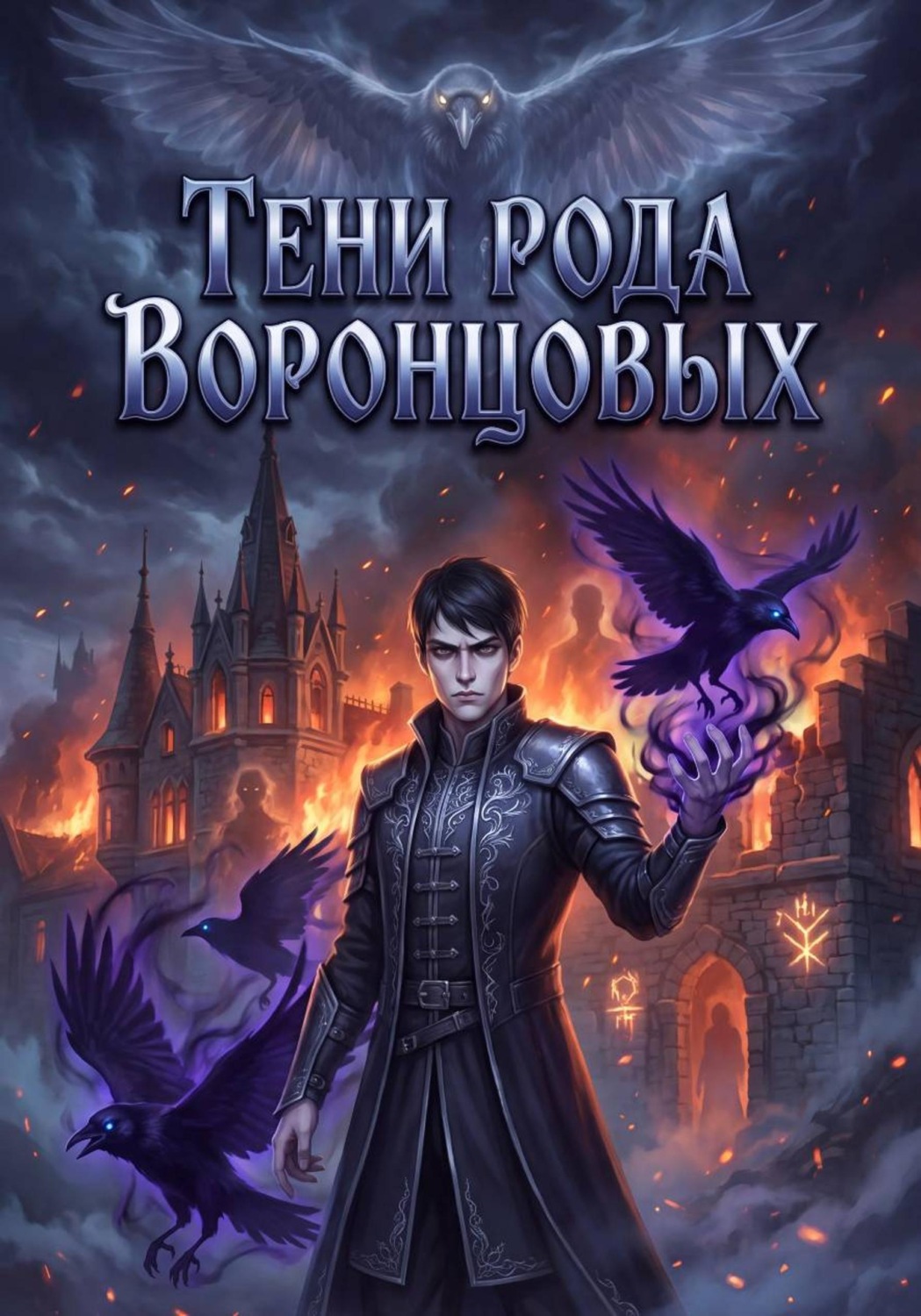 Обложка книги «Тени рода Воронцовых»