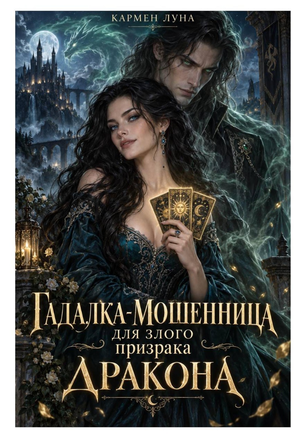 Обложка книги «Гадалка-мошенница для злого призрака-Дракона»