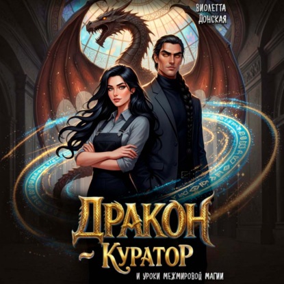 Обложка книги «Дракон-куратор и уроки межмировой магии»