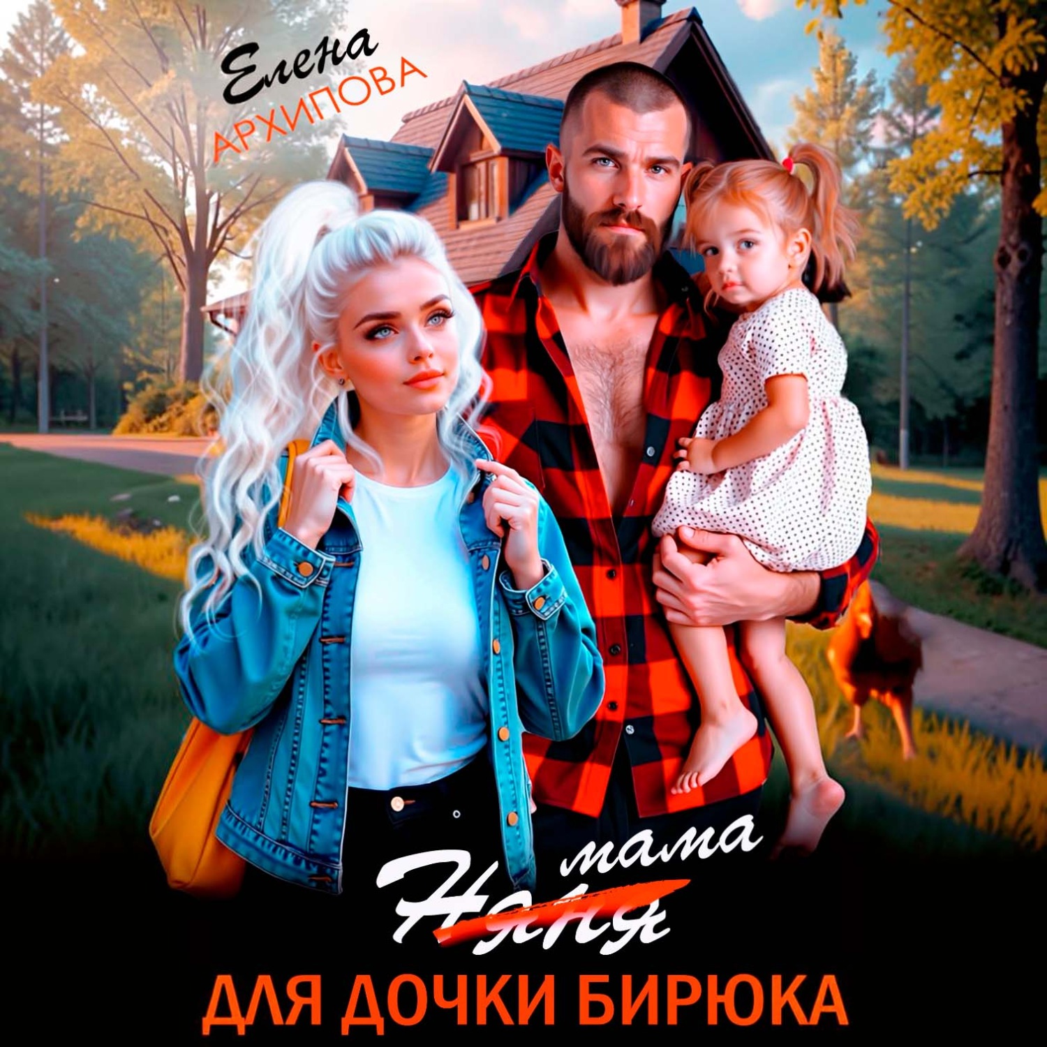 Обложка книги «Мама для дочки бирюка»