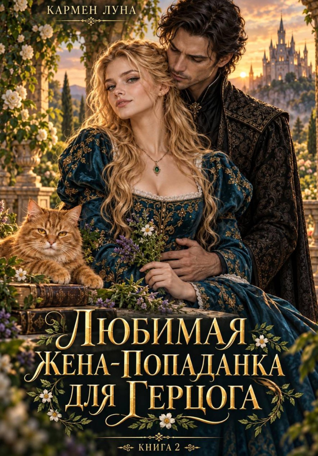 Обложка книги «Любимая жена-попаданка для герцога, или я не ведьма - я врач!»