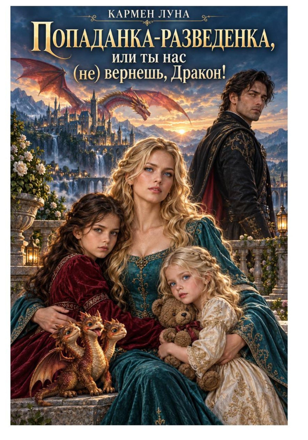Обложка книги «Попаданка-разведенка, или ты нас не вернешь, Дракон»
