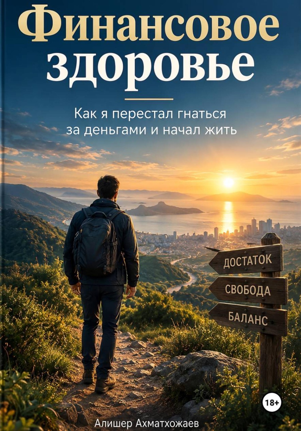 Обложка книги «Финансовое здоровье. Как я перестал гнаться за деньгами и начал жить»