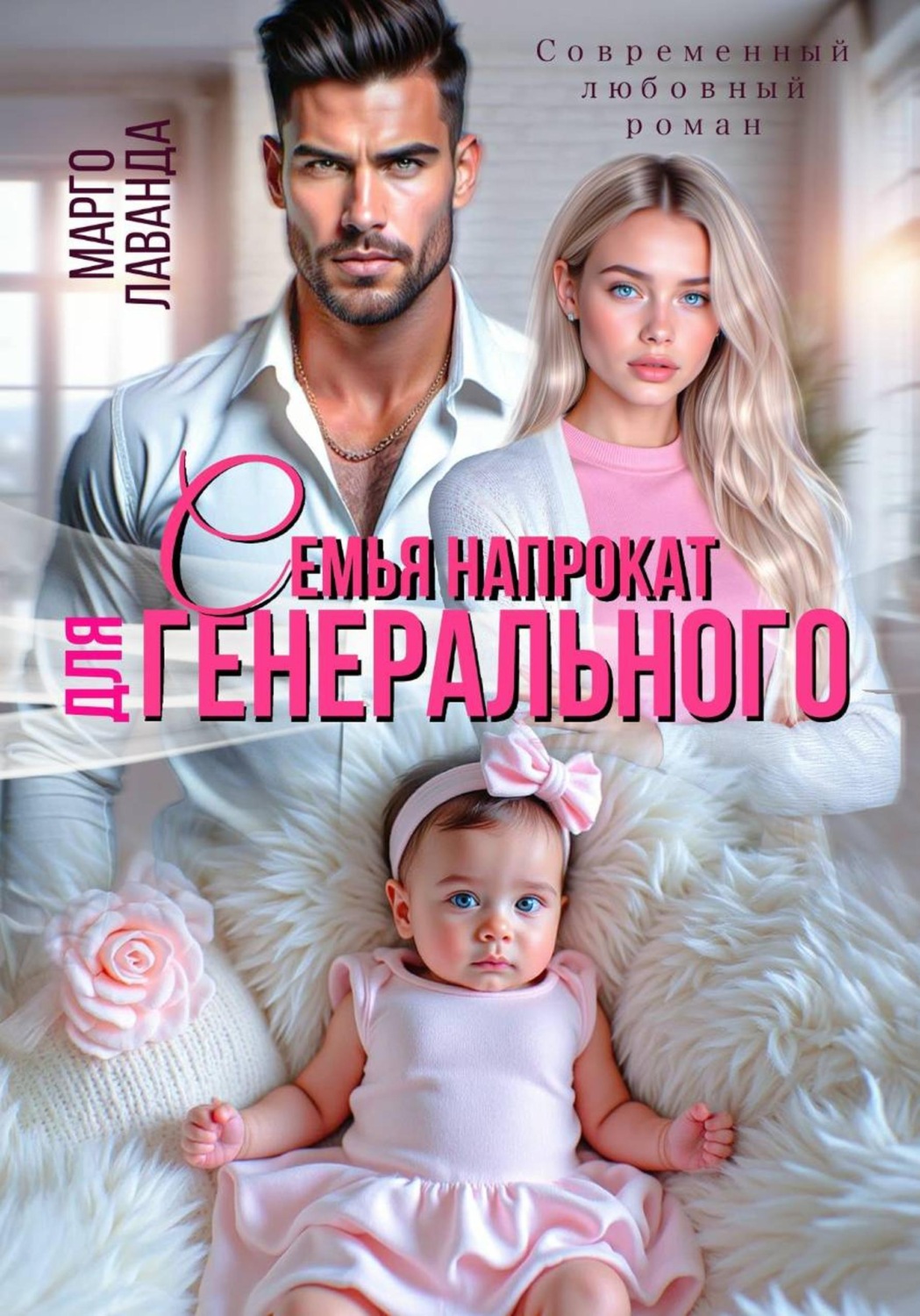 Обложка книги «Семья напрокат для генерального»