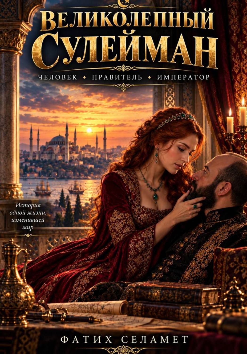 Обложка книги «Великолепный Сулейман»