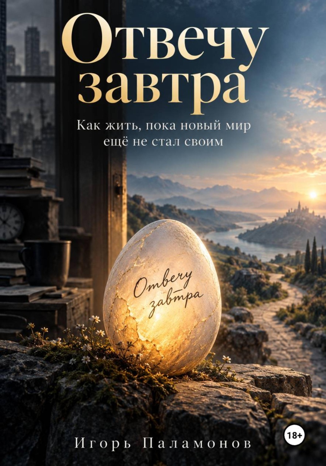 Обложка книги ««Отвечу завтра». Как жить, пока новый мир ещё не стал своим»