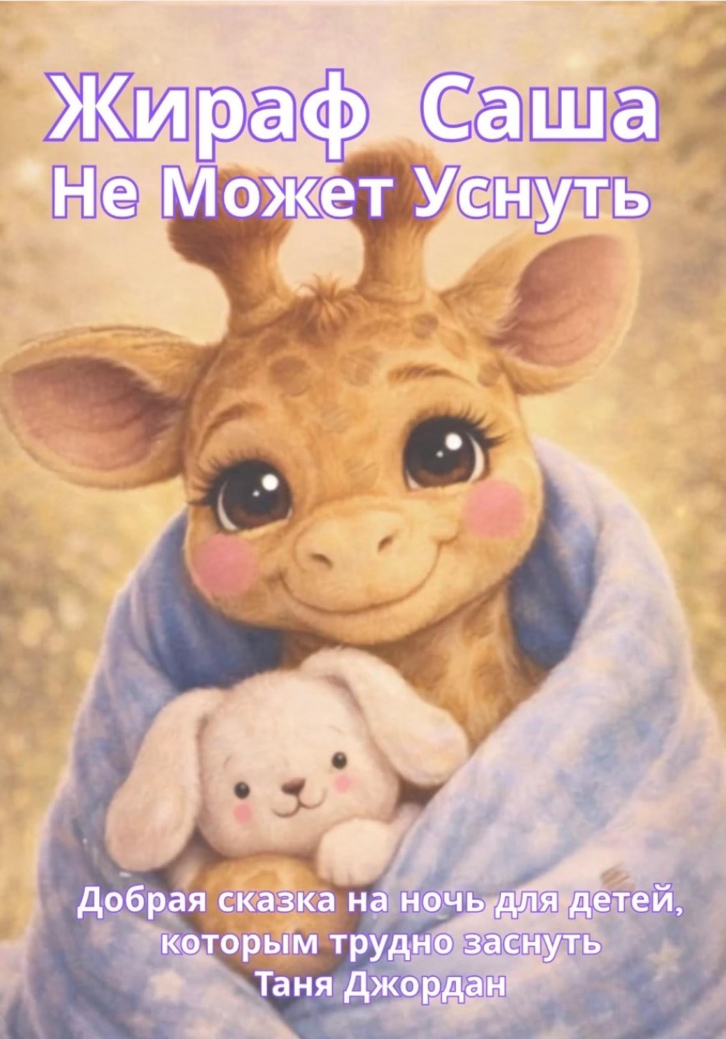 Обложка книги «Саша Жираф Не может Уснуть»