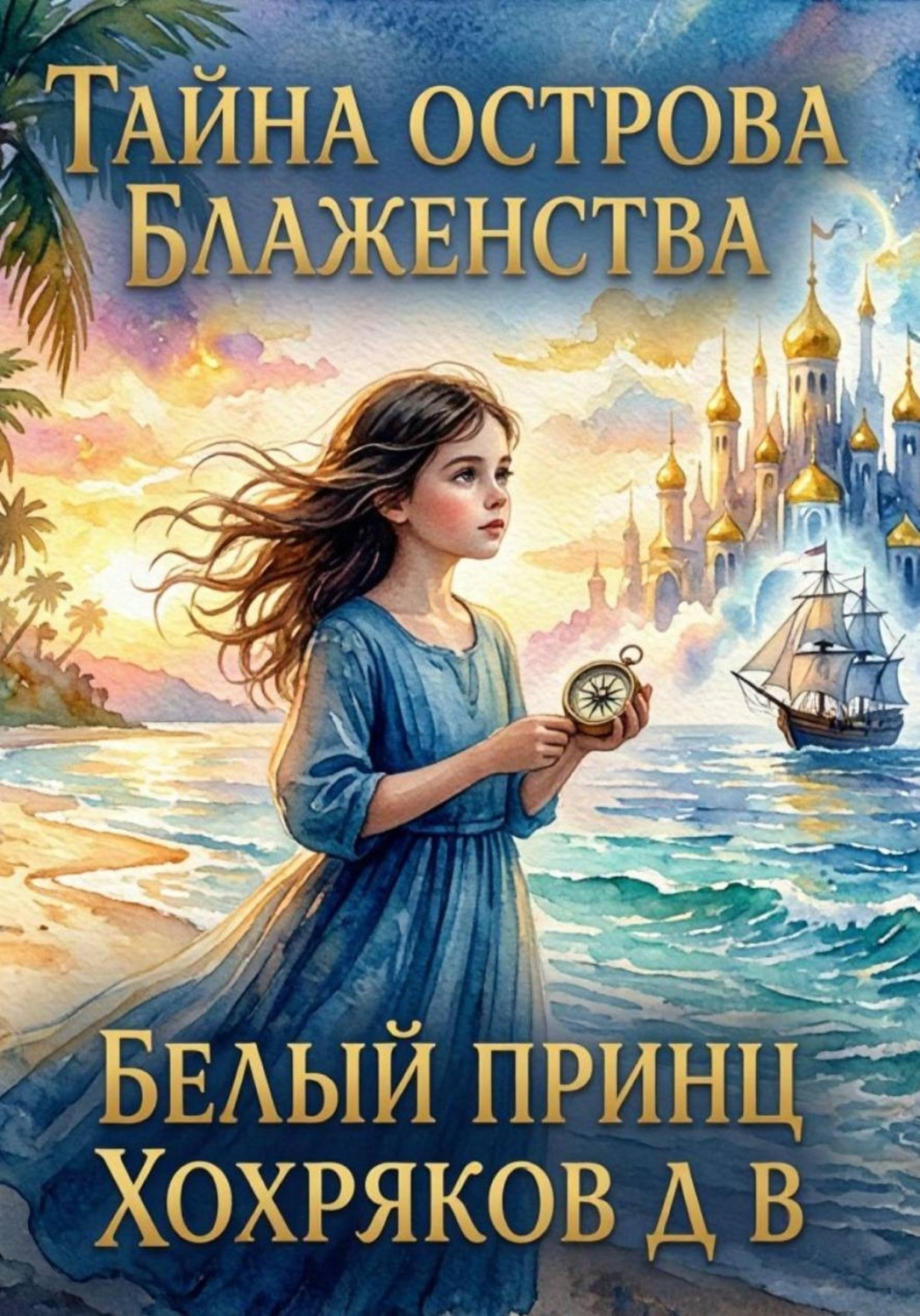 Обложка книги «Белый Принц - Тайна Острова Блаженства»