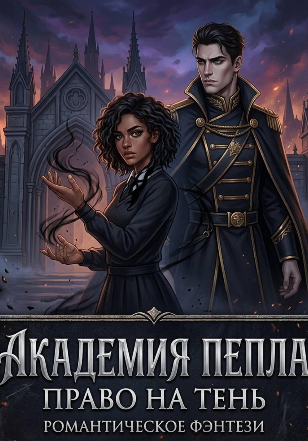 Обложка книги «Академия Пепла: Право на Тень»