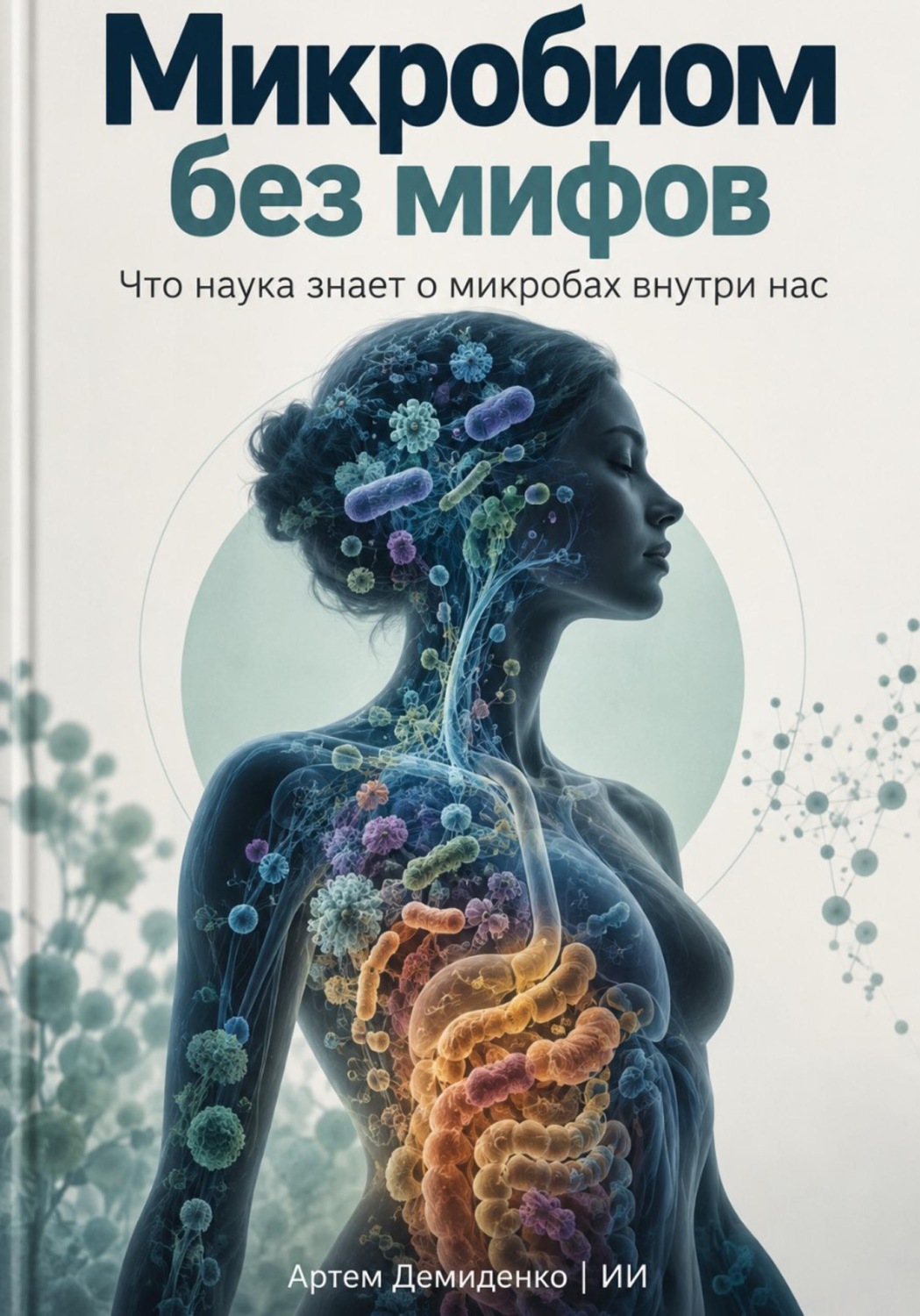 Обложка книги «Микробиом без мифов: Что наука знает о микробах внутри нас»