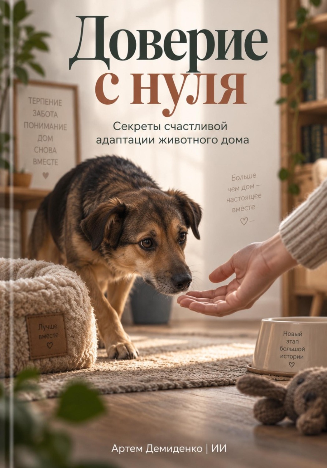 Обложка книги «Доверие с нуля: Секреты счастливой адаптации животного дома»