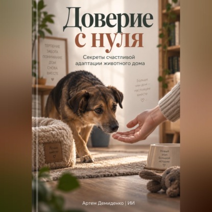 Обложка книги «Доверие с нуля: Секреты счастливой адаптации животного дома»