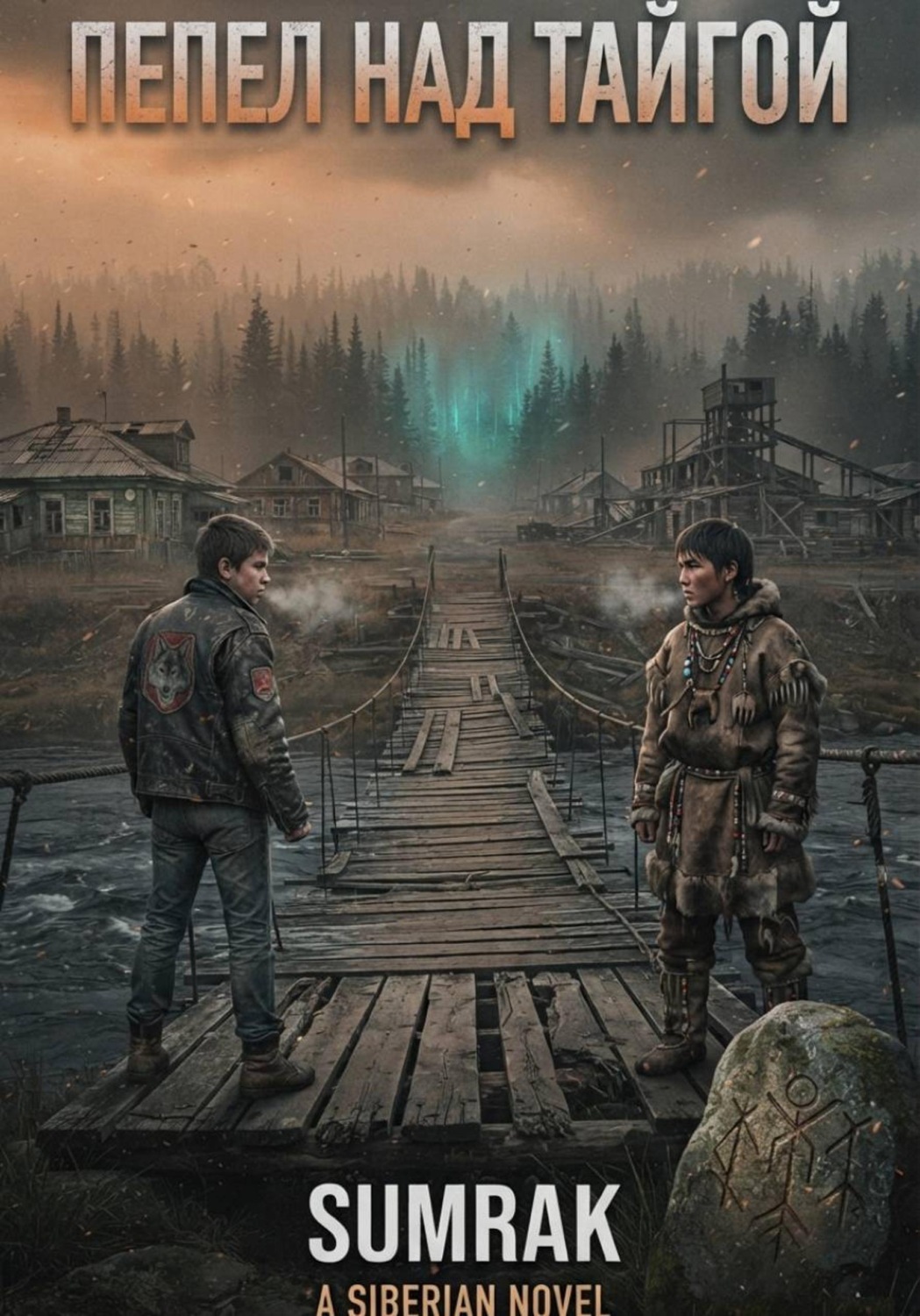 Обложка книги «Пепел над тайгой»
