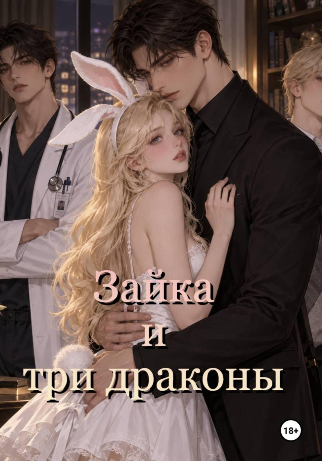 Обложка книги «Зайка и три дракона»