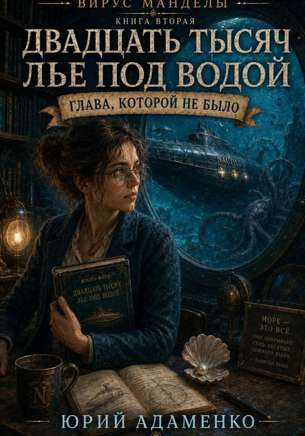 Обложка книги «Вирус Манделы. Книга 2. 20000 лье под водой. Новая глава»