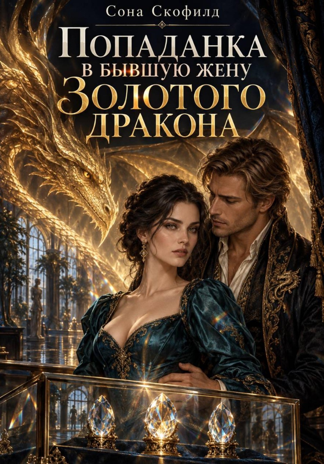 Обложка книги «Попаданка в бывшую жену Золотого дракона»