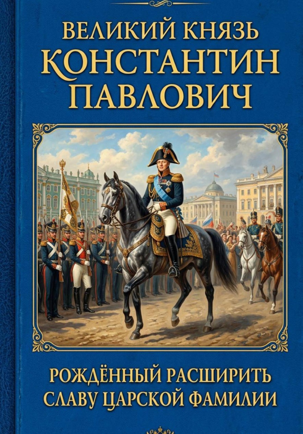 Обложка книги «Великий князь Константин Павлович рождённый расширить славу царской фамилии.»