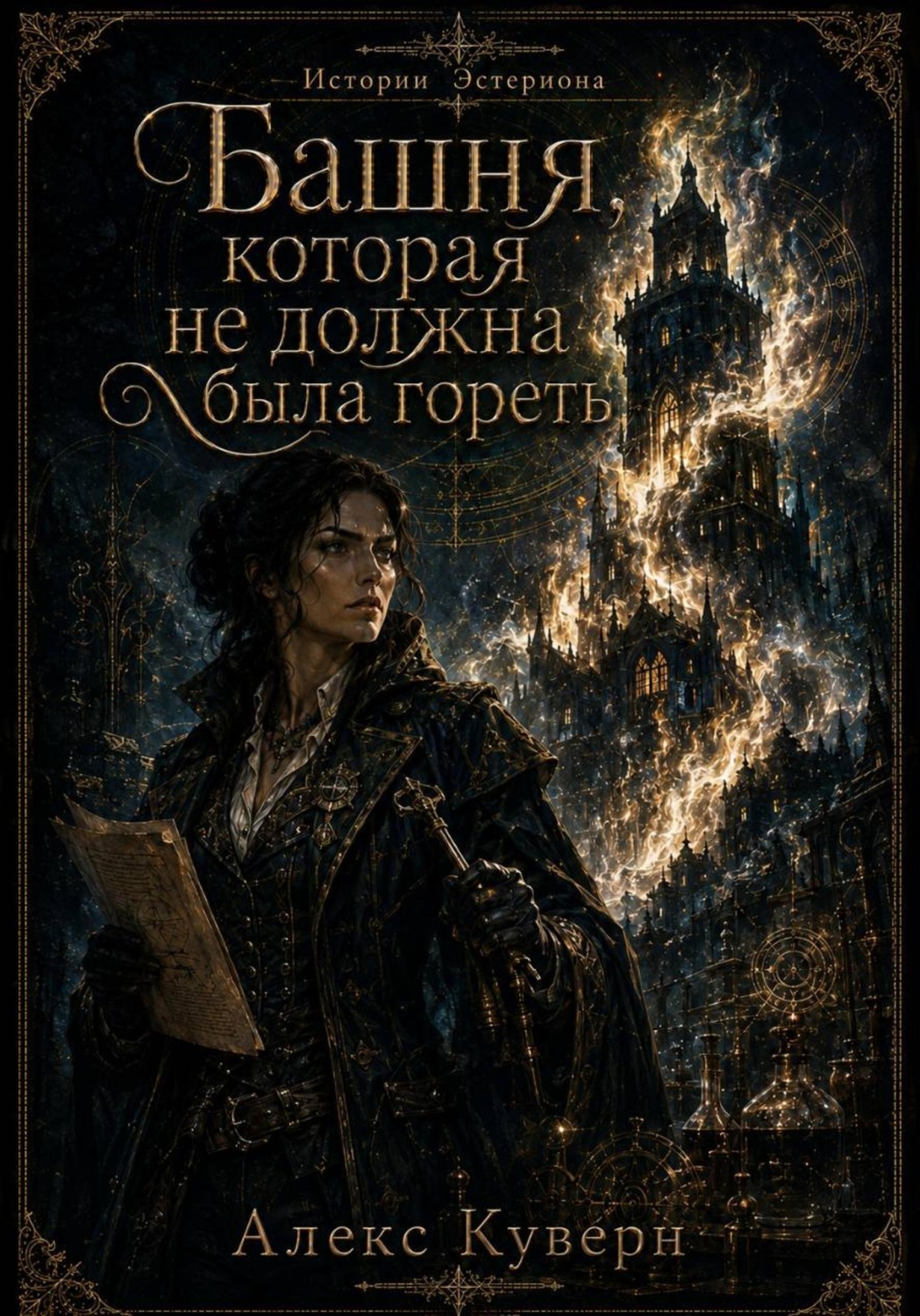 Обложка книги «Истории Эстериона. Башня, которая не должна была гореть»
