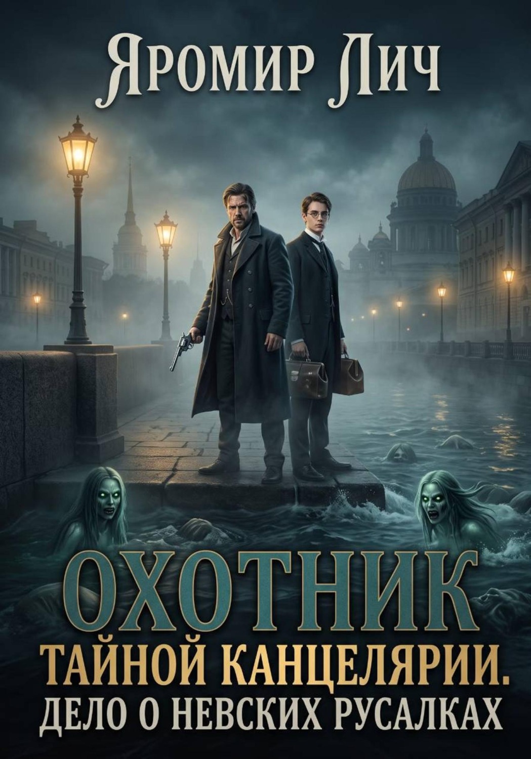 Обложка книги «Охотник Тайной канцелярии. Дело о невских русалках»