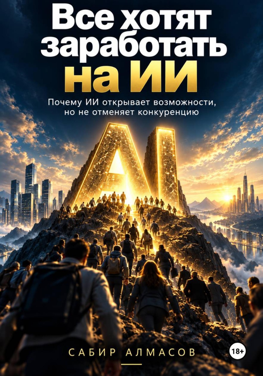 Обложка книги «Все хотят заработать на ИИ»