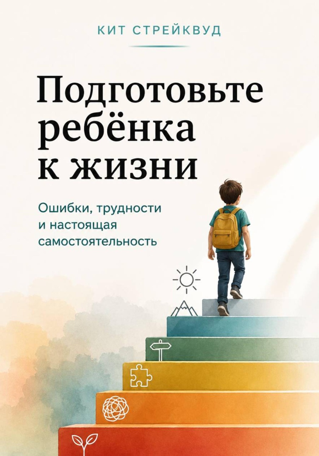 Обложка книги «Подготовьте ребёнка к жизни. Ошибки, трудности и настоящая самостоятельность»