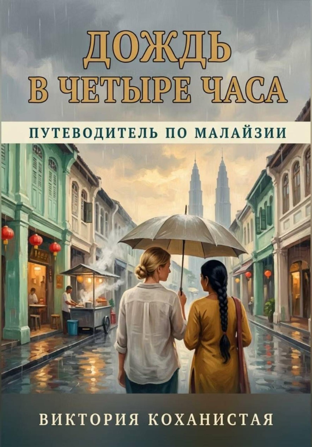Обложка книги «Дождь в 4 часа. Книга-путеводитель по Малайзии»