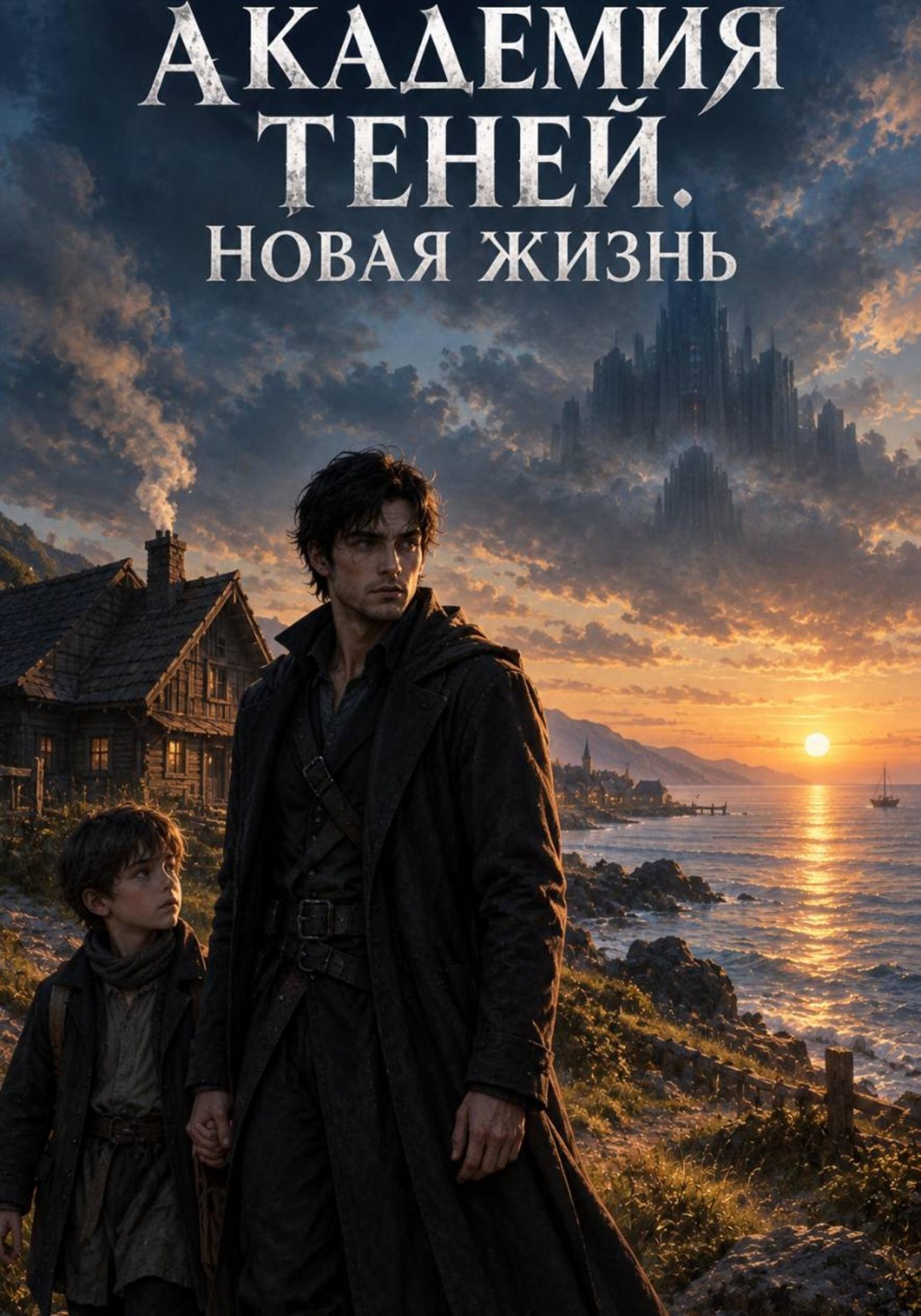Обложка книги «Академия теней. Новая жизнь»