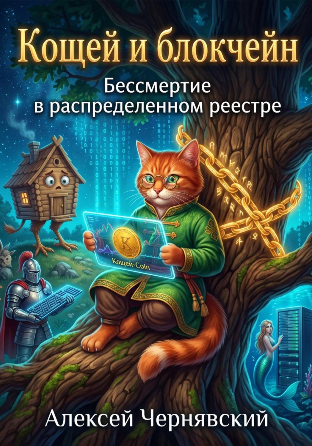 Обложка книги «Кощей и блокчейн Бессмертие в распределенном реестре»