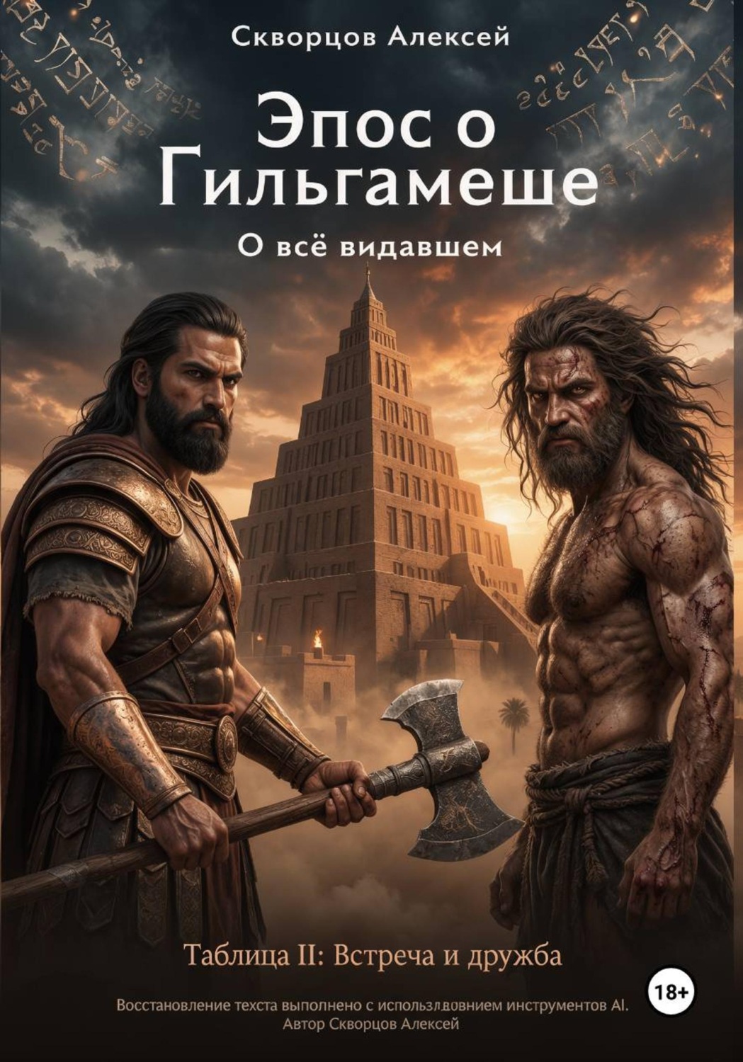 Обложка книги «О всё видавшем. Эпос о Гильгамеше. Книга 2. Встреча и дружба»