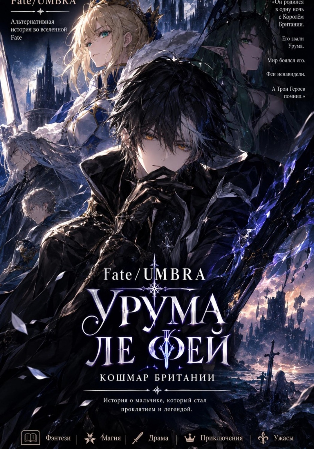 Обложка книги «Fate:УРУМА ЛЕ ФЕЙ КОШМАР БРИТАНИИ»