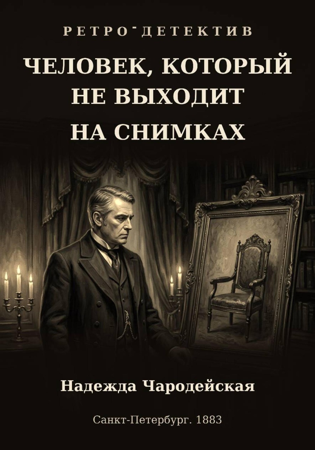 Обложка книги «Человек, который не выходит на снимках»