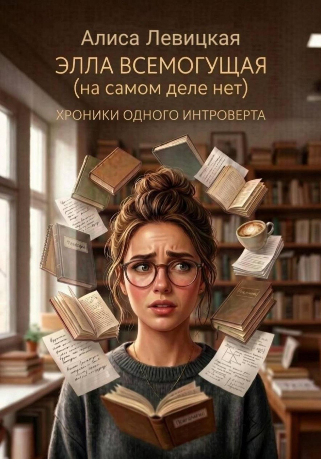 Обложка книги «Элла Всемогущая(на самом деле нет)Хроники одного интроверта»