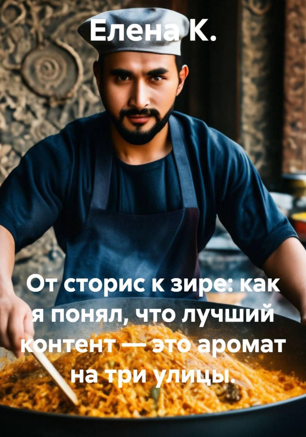 Обложка книги «От сторис к зире: как я понял, что лучший контент — это аромат на три улицы.»