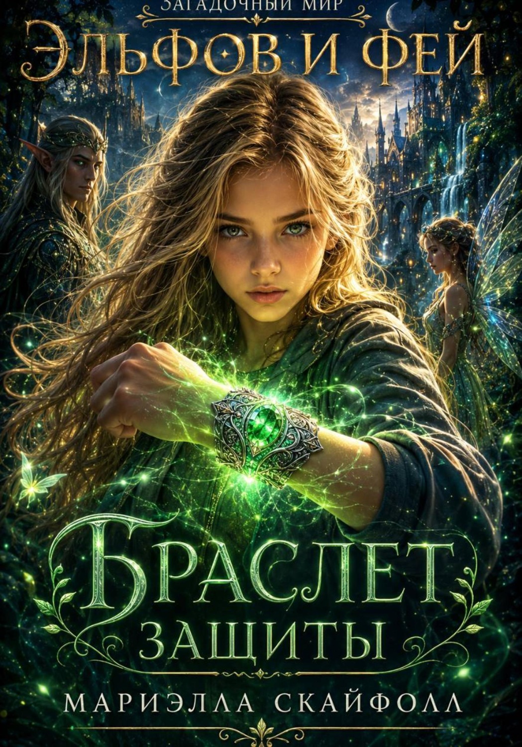 Обложка книги «Загадочный мир эльфов и фей. Браслет защиты»