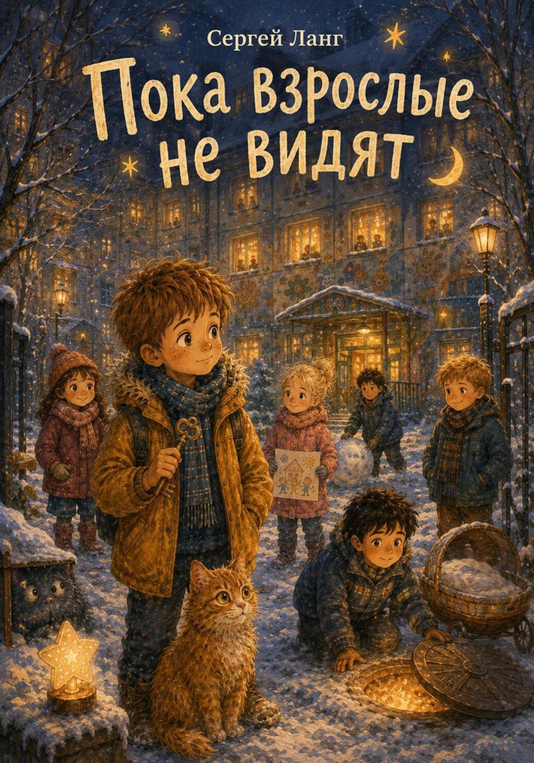Обложка книги «Пока взрослые не видят»