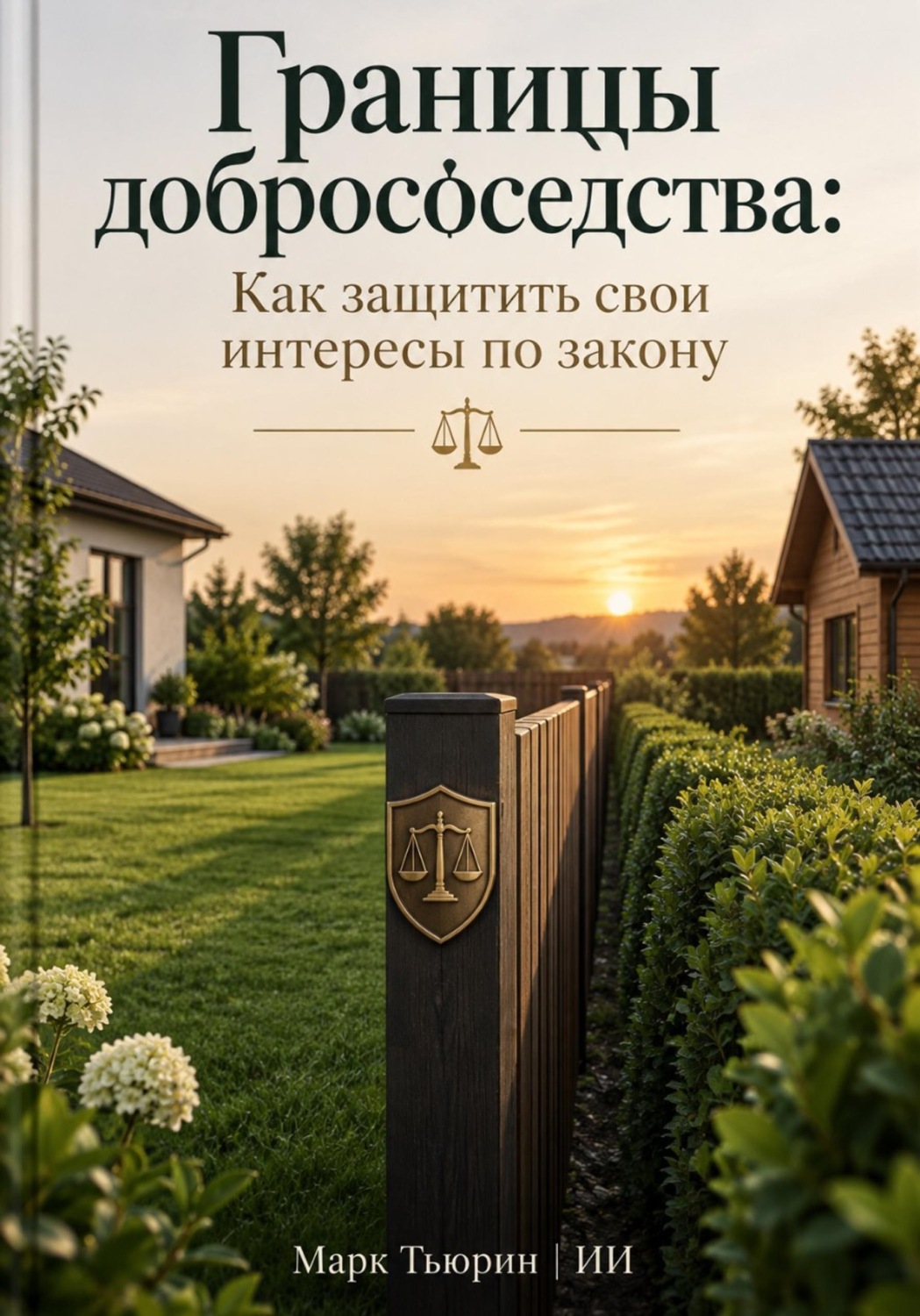 Обложка книги «Границы добрососедства: Как защитить свои интересы по закону»