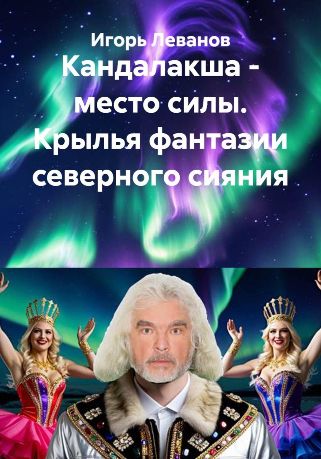 Обложка книги «Кандалакша - место силы. Крылья фантазии северного сияния»