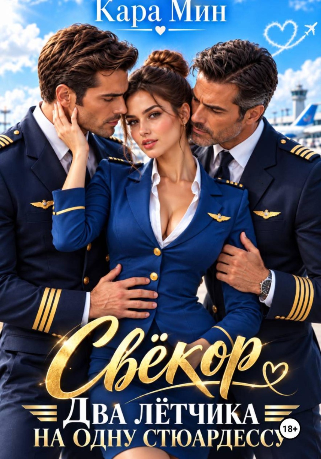 Обложка книги «Свёкор. Два лётчика на одну стюардессу»