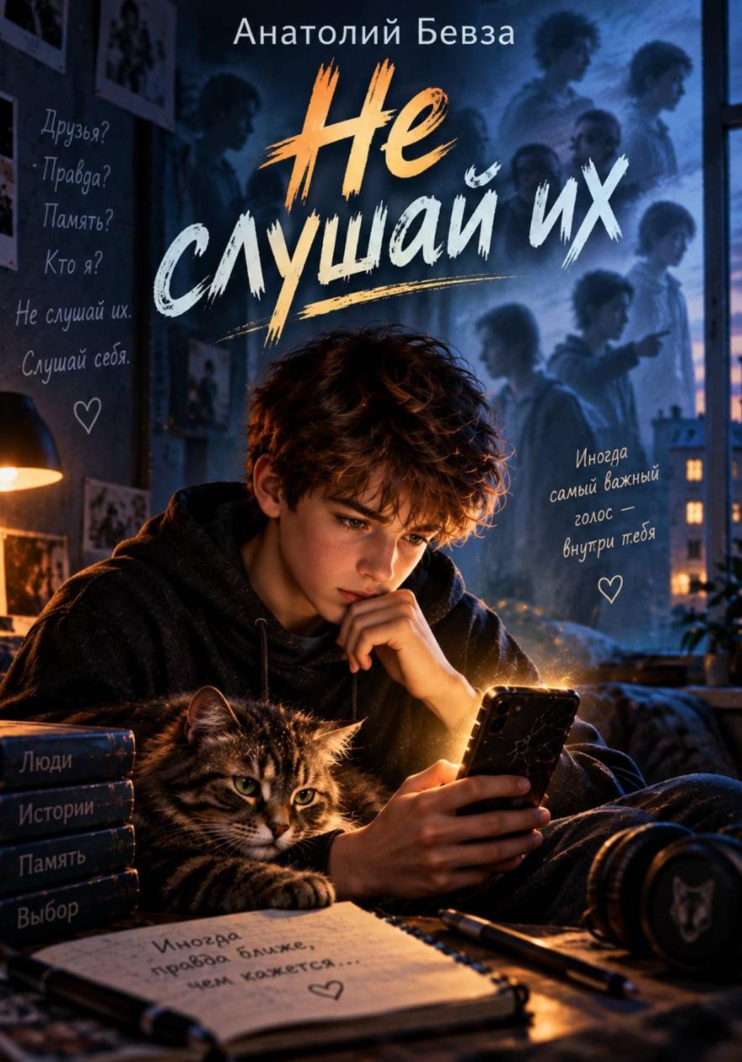 Обложка книги «Не слушай их»