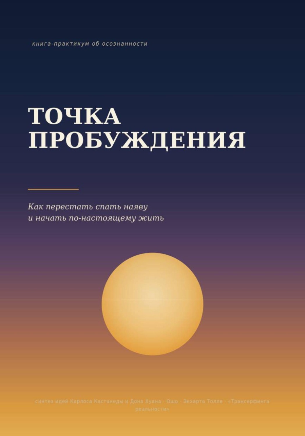 Обложка книги «Точка пробуждения»