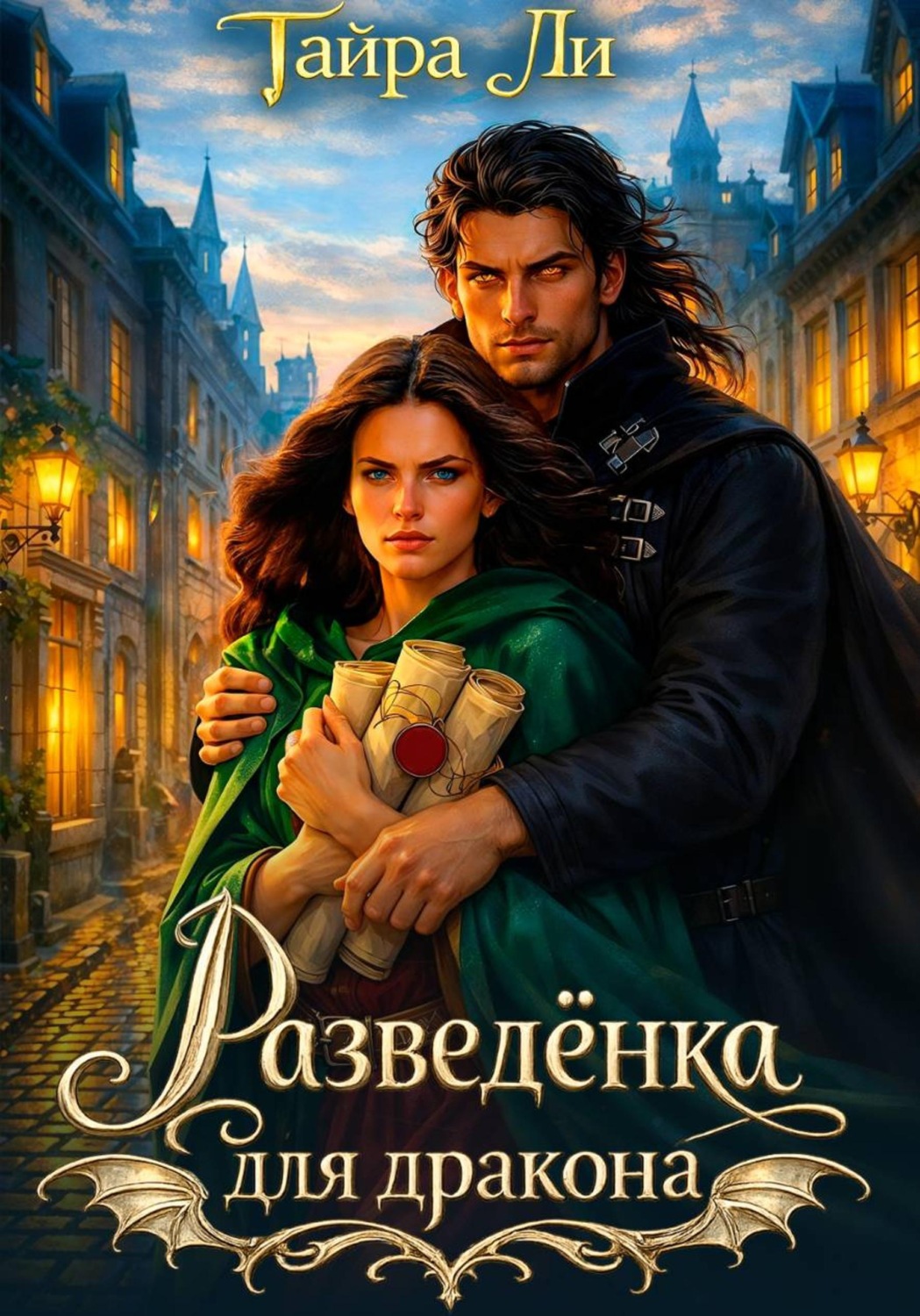 Обложка книги «Разведёнка для дракона»