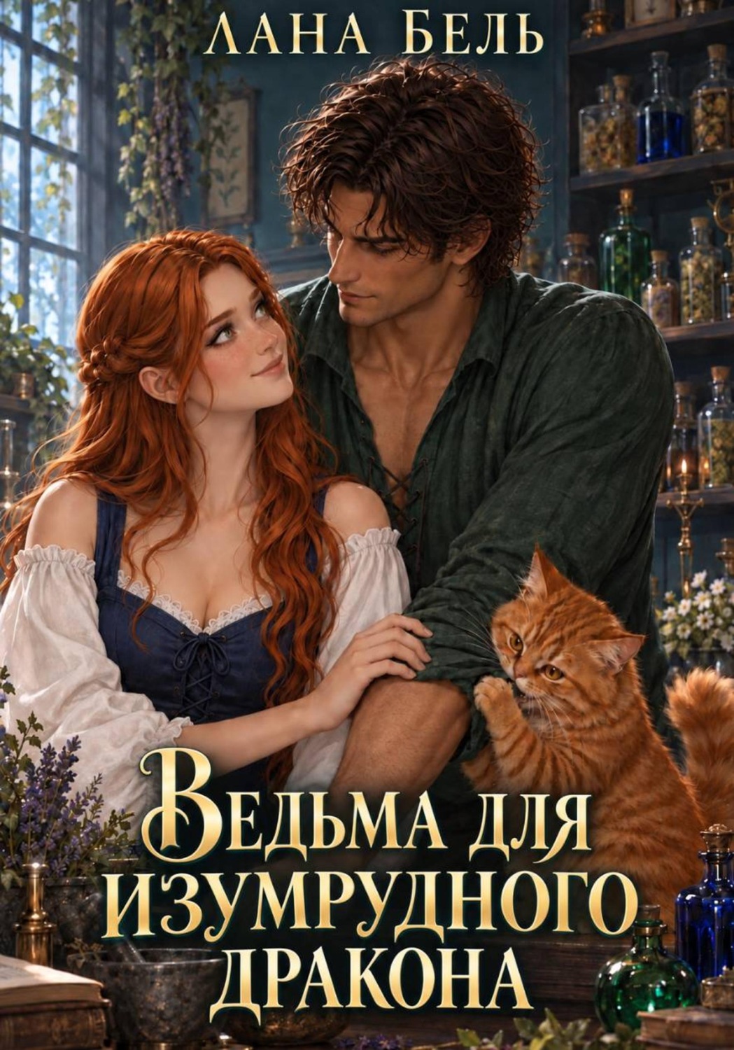 Обложка книги «Ведьма для изумрудного дракона»