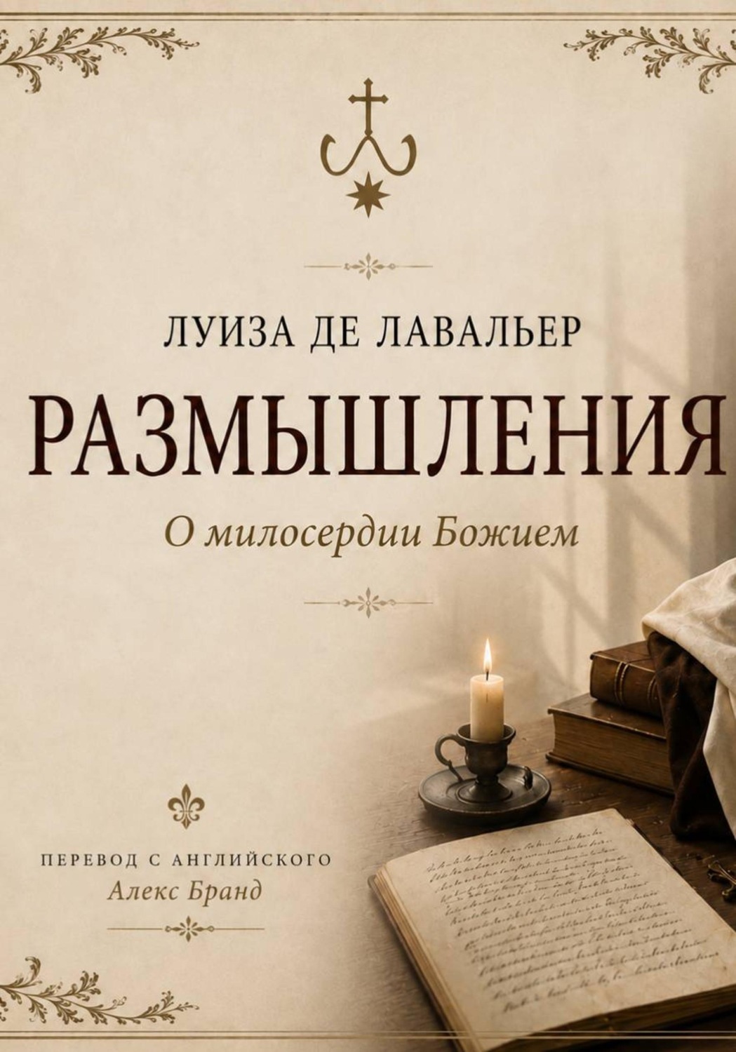 Обложка книги «Размышления о милосердии Божием»