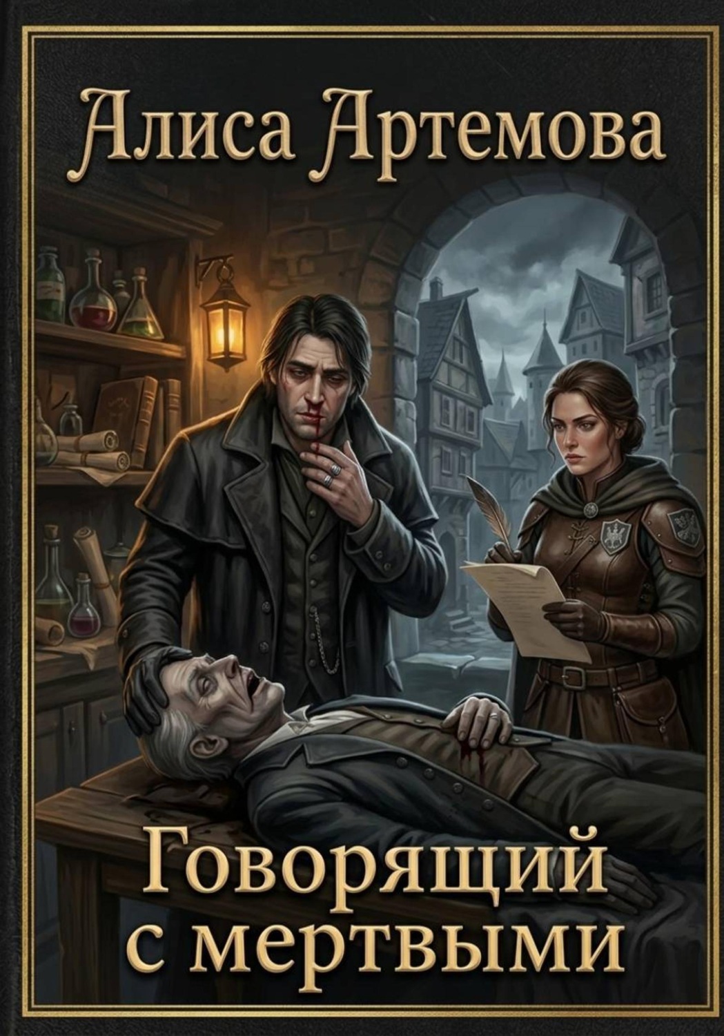 Обложка книги «Говорящий с мертвыми»