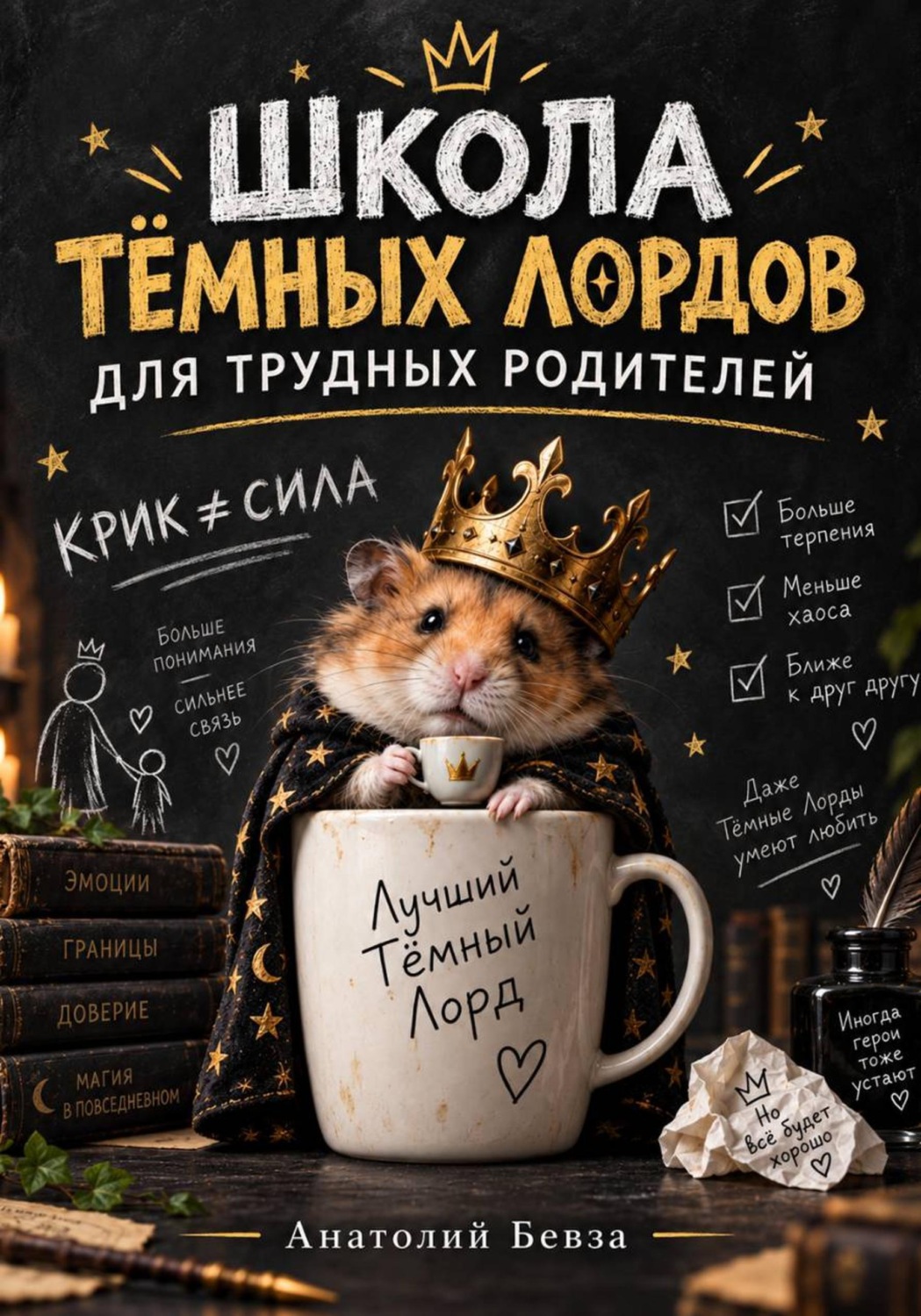 Обложка книги «Школа Тёмных Лордов для трудных родителей»