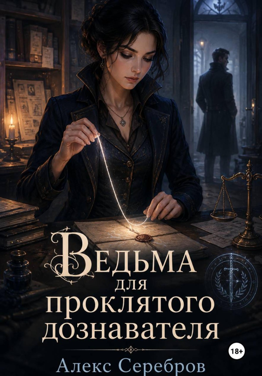 Обложка книги «Ведьма для проклятого дознавателя»