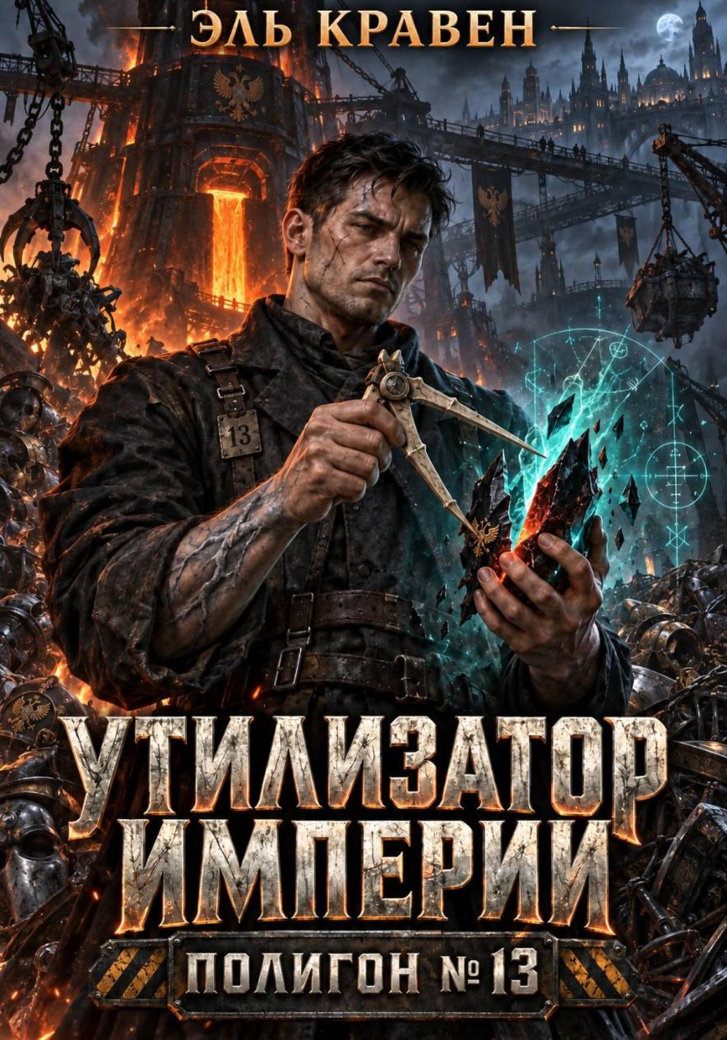 Обложка книги «Утилизатор Империи. Полигон 13»